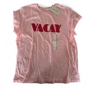 'VACAY' Graphic T-shirt Women’s Size M -NWT